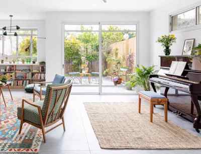 קליל בלגי 7300 דלתות הזזה בלגיות בסגנון כפרי לבן