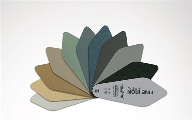 מניפת צבעי קליל אלומיניום FINE IRON