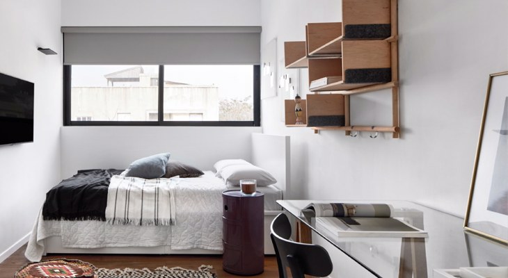 חדר שינה שני מור אדריכלת פנים חלון הזזה 7500