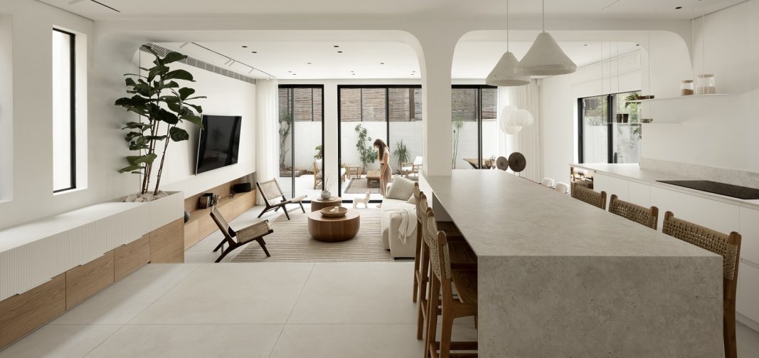 דלתות הזזה למפתחים גדולים ובינוניים בסגנון באוהאוס 7600 של קליל