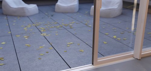 באוהאוס 2600 דלתות הזזה למפתחי ענק לבן