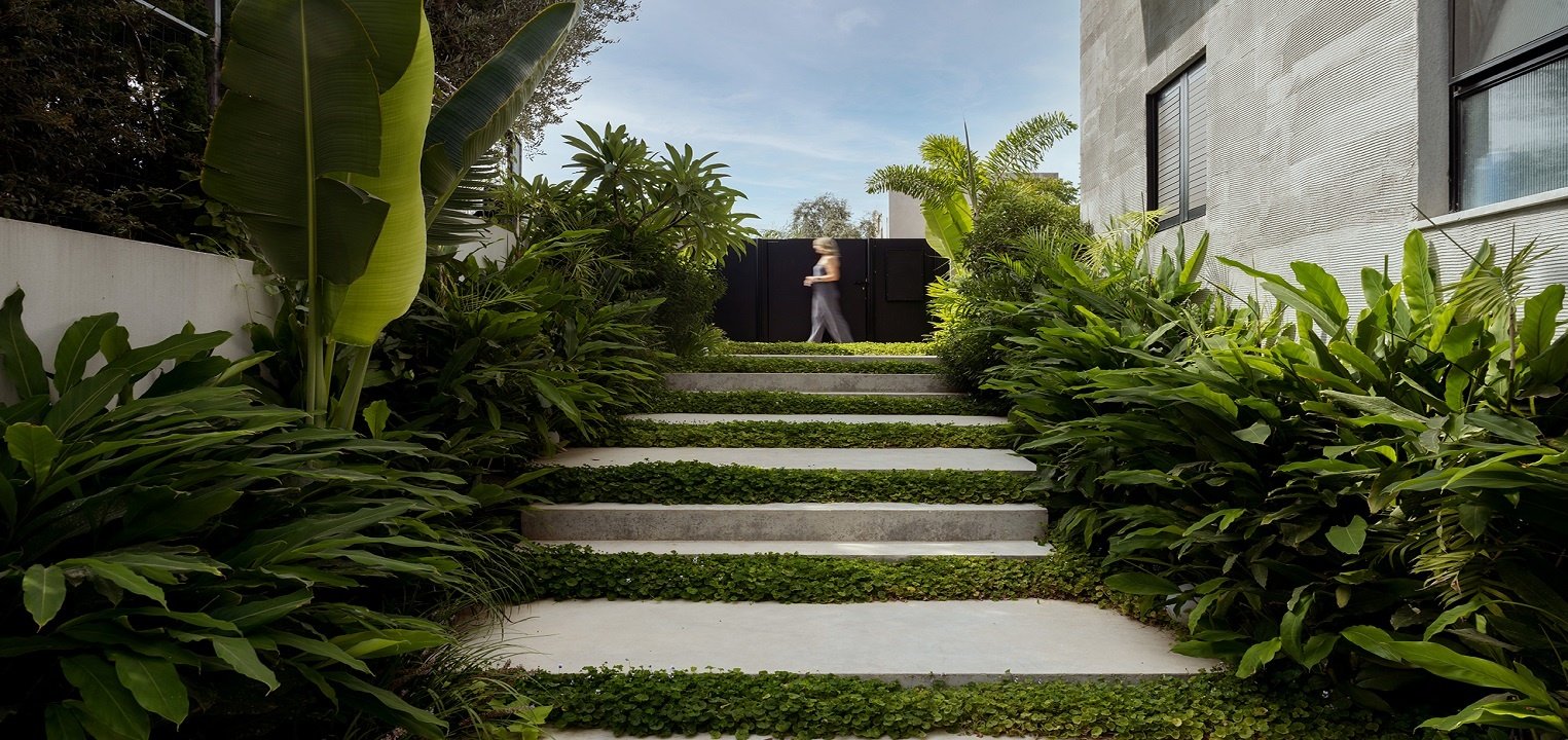 באוהאוס 7600 קליל בית חלומות בישוב קהילתי כניסה בסגנון תאילנדי