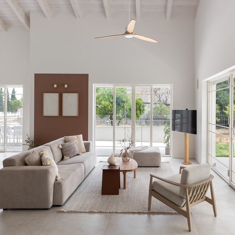 אווירת טוסקנה סגנון כפרי באוהאוס 5600 קליל חלל סלון