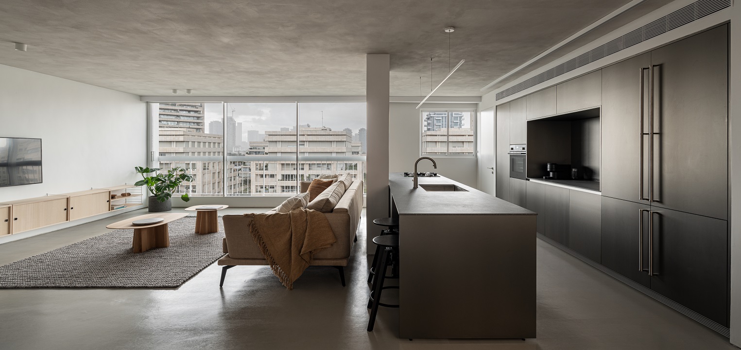 דירה מינימליסטית בתל אביב FINE 1