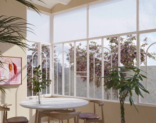 קליל בלגי ארט 4100 חלונות ודלתות ציר לבן