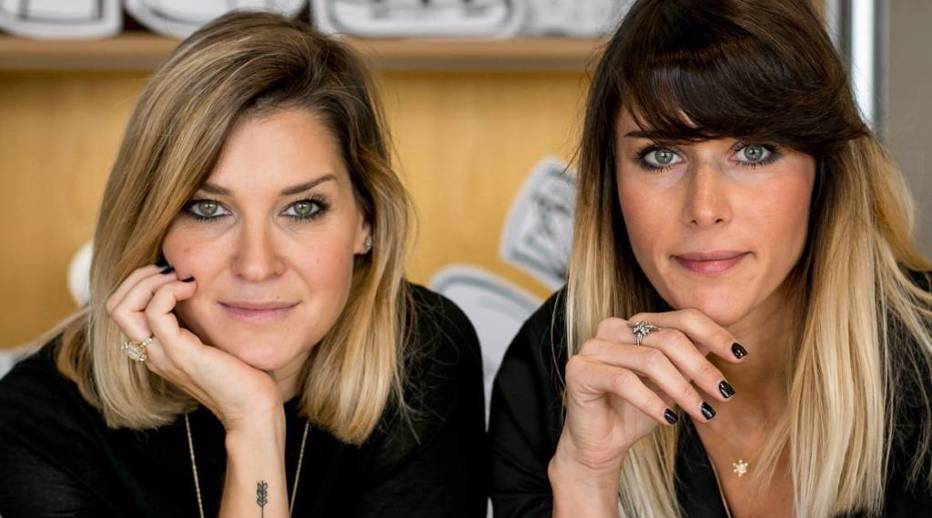 המעצבות ליטל רוזנשטיין ולוסי ויקנין