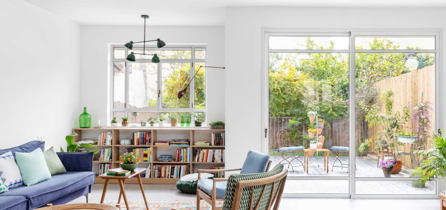 קליל בלגי 4300 חלונות הזזה לבן