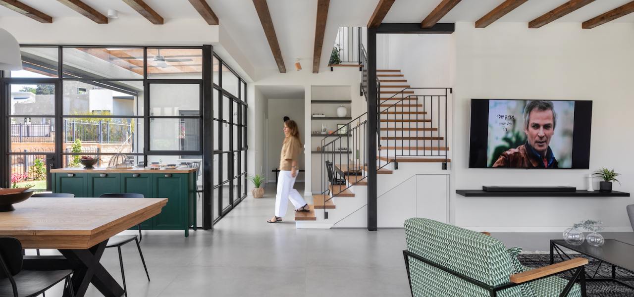 קליל באוהאוס 5600 דלת ציר פינת אוכל שחור יקום נורית מור יוסף