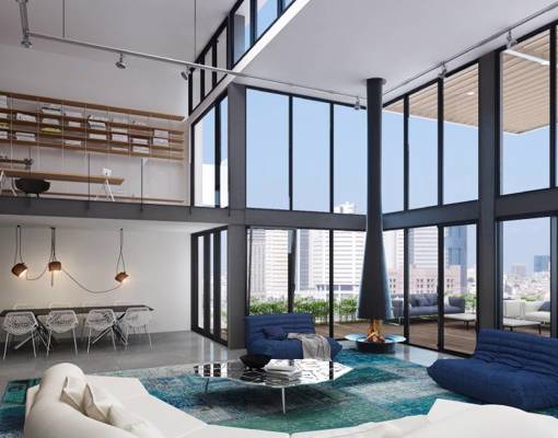 5400 zeroline ax קליל חלל כפול סלון שחור חלון ציר