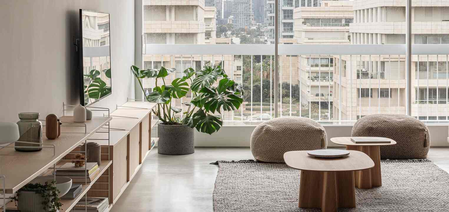 דירה מינימליסטית בתל אביב FINE 33