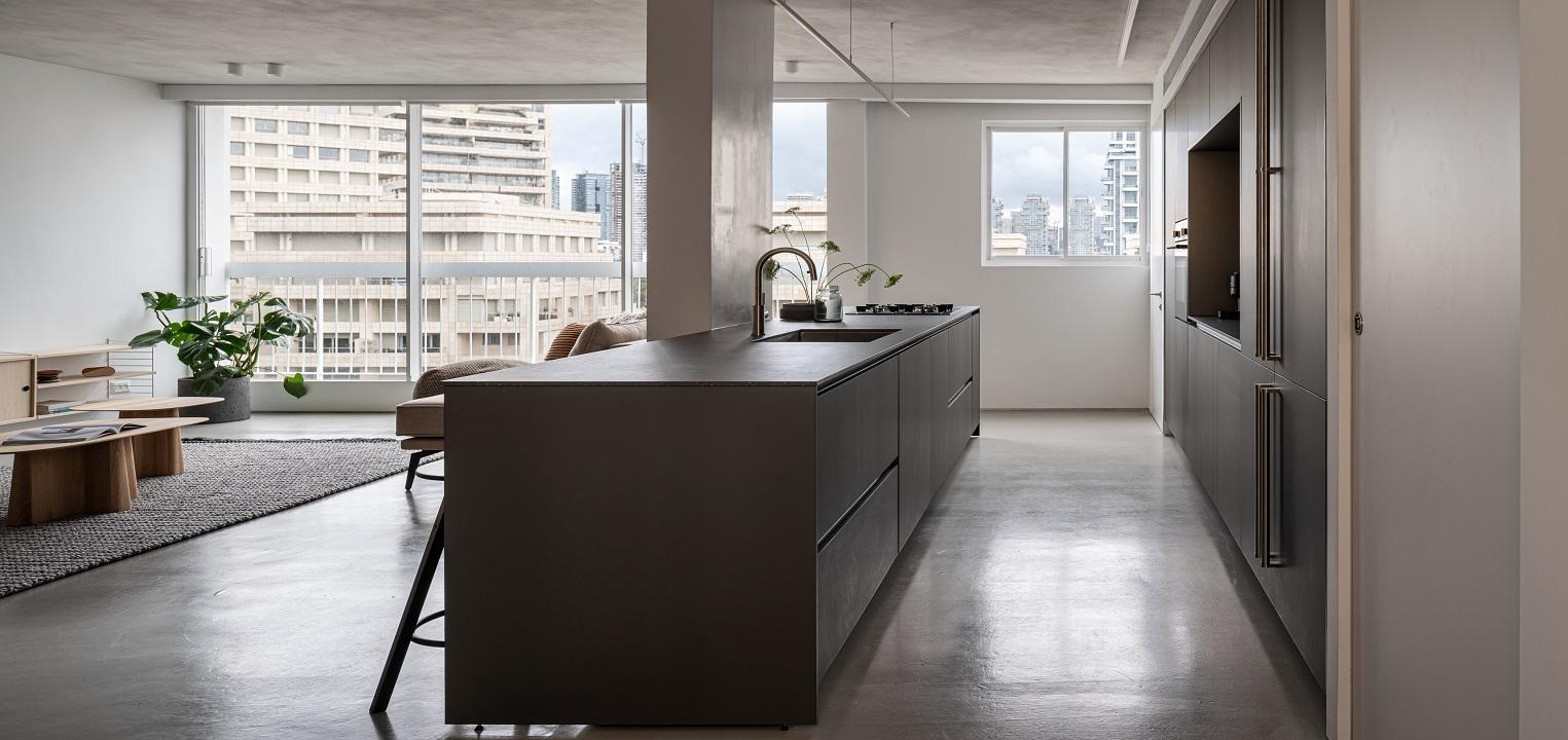 דירה מינימליסטית בתל אביב FINE 2