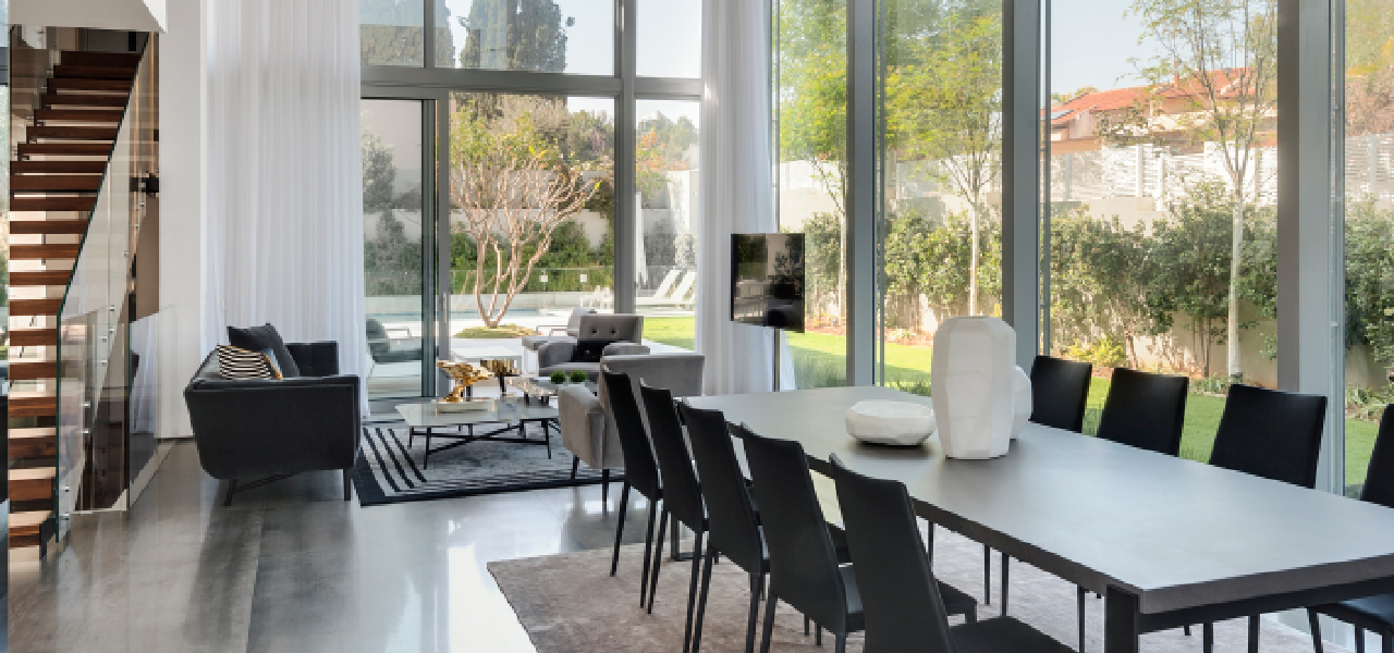 חלונות קליל BOLD פינת אוכל דורית סלע