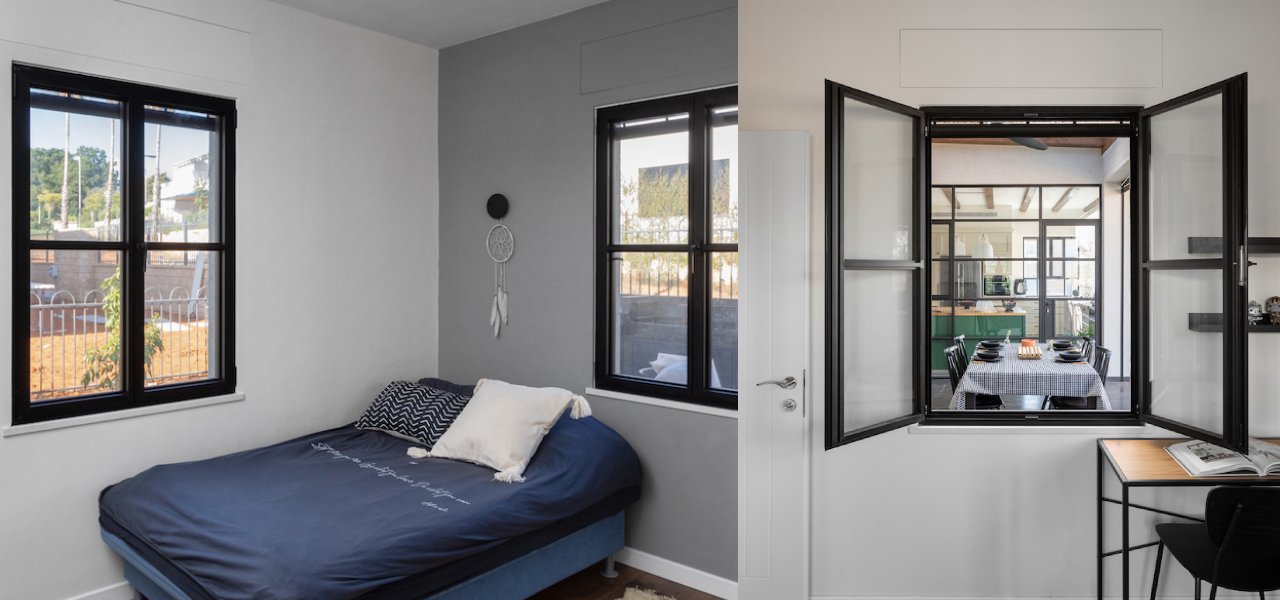 קליל באוהאוס 5600 חלון ציר חדר שחור יקום נורית מור יוסף